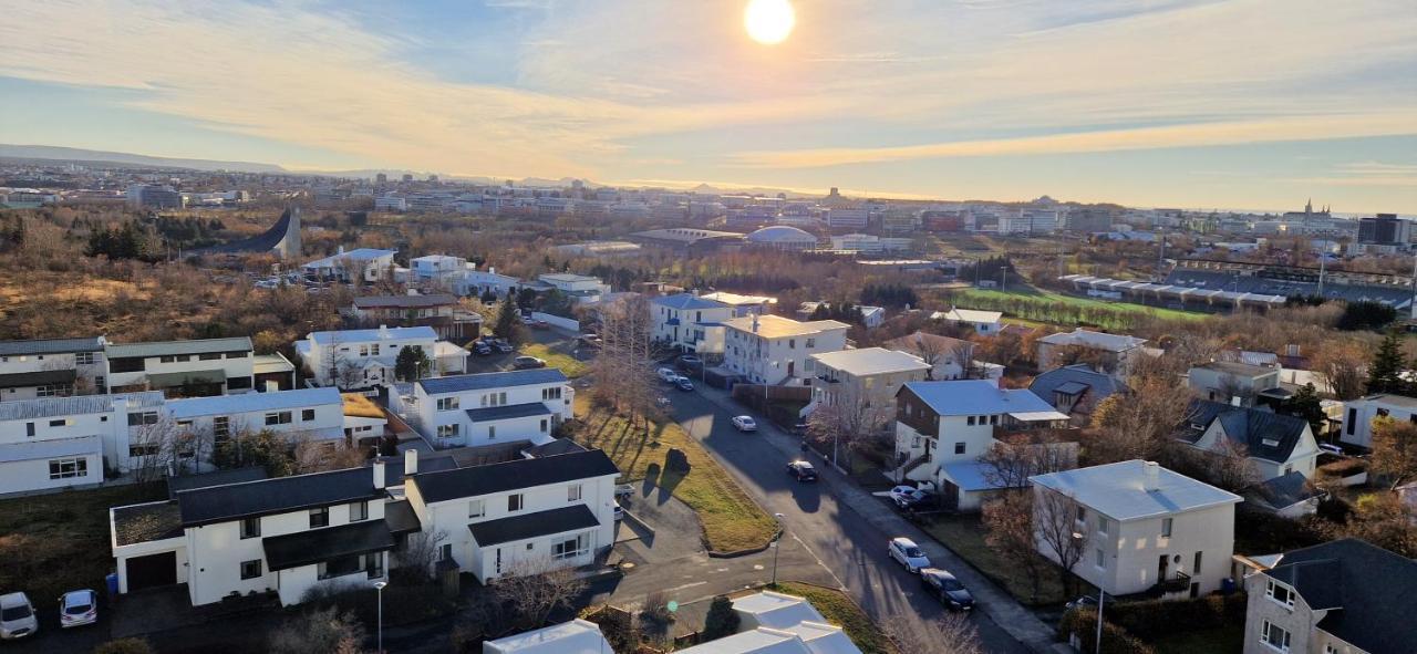 Panoramic Studio Apartment With Stunning View - Free Parking Reikiavik Exterior foto