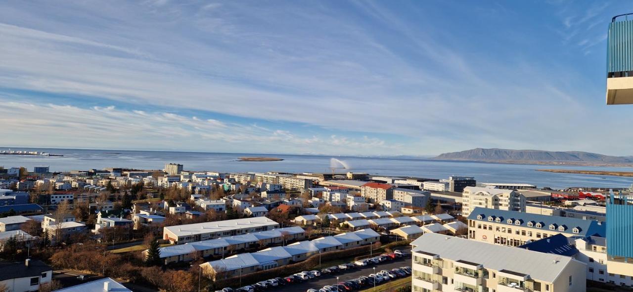 Panoramic Studio Apartment With Stunning View - Free Parking Reikiavik Exterior foto