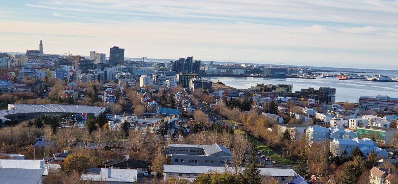 Panoramic Studio Apartment With Stunning View - Free Parking Reikiavik Exterior foto